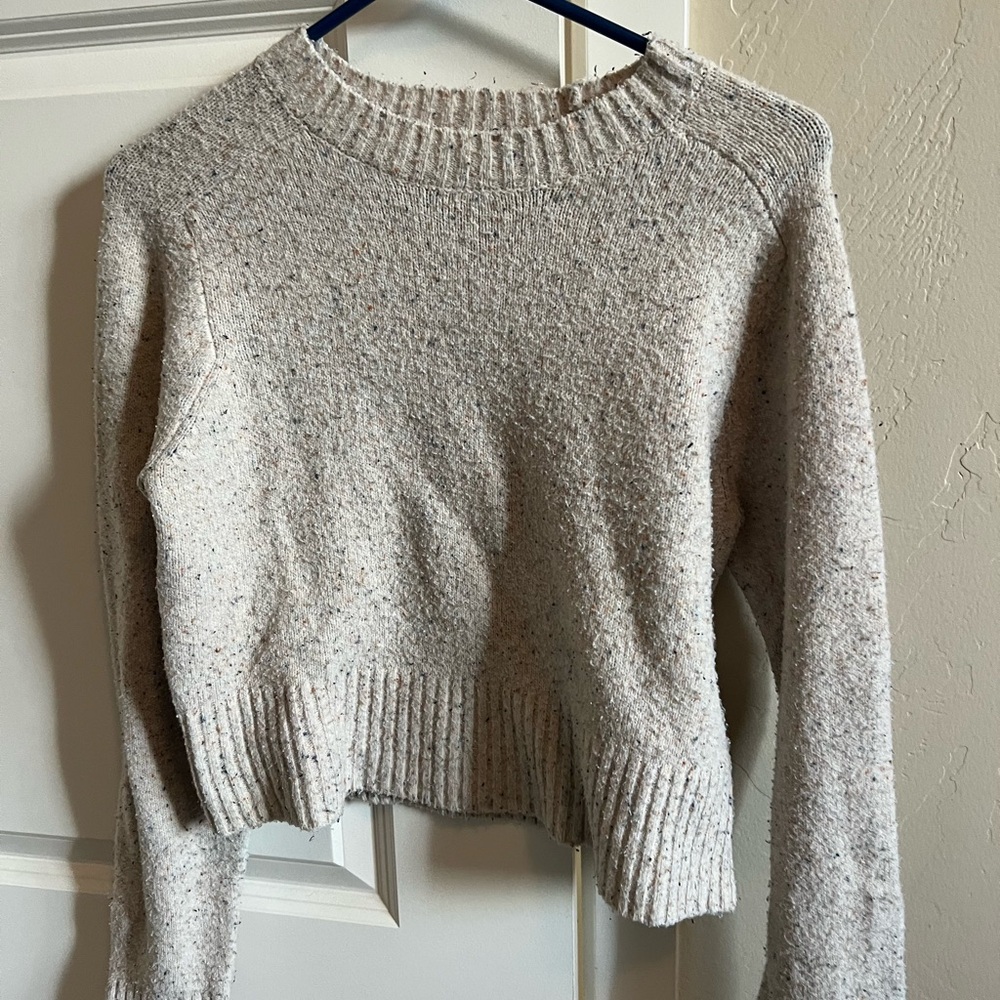 Universal Thread Speckled Cream Sweater